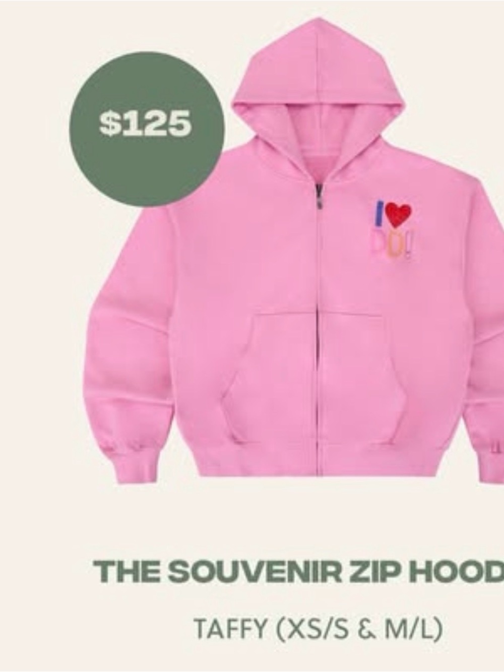 Daily drills NYC limited edition zip up